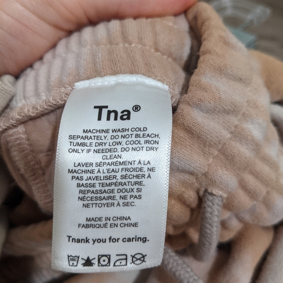 ARITZIA TNA cozy fleece boyfriend sweatpants SIZE SMALL - Picture 9 of 9